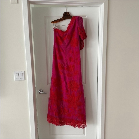 Farm Rio Guipuire Bicolor Maxi Dress - Picture 7 of 10